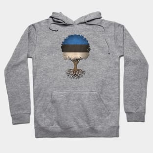 Tree of Life with Estonian Flag Hoodie